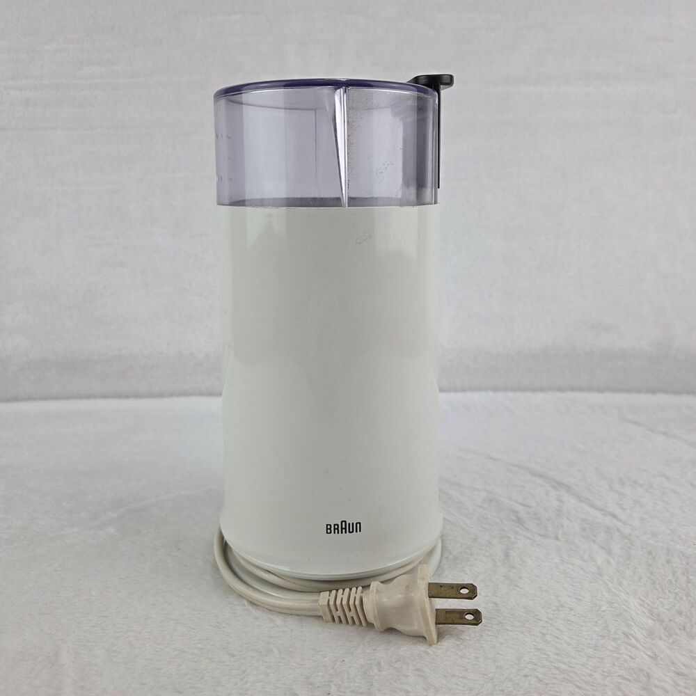 Braun KSM2 Coffee Grinder Type 4041 Electric Burr Mill White